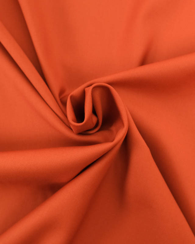 Sergé Twill Polyviscose terracotta